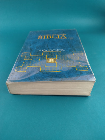 Nuestra sagrada biblia letra grande misión continental