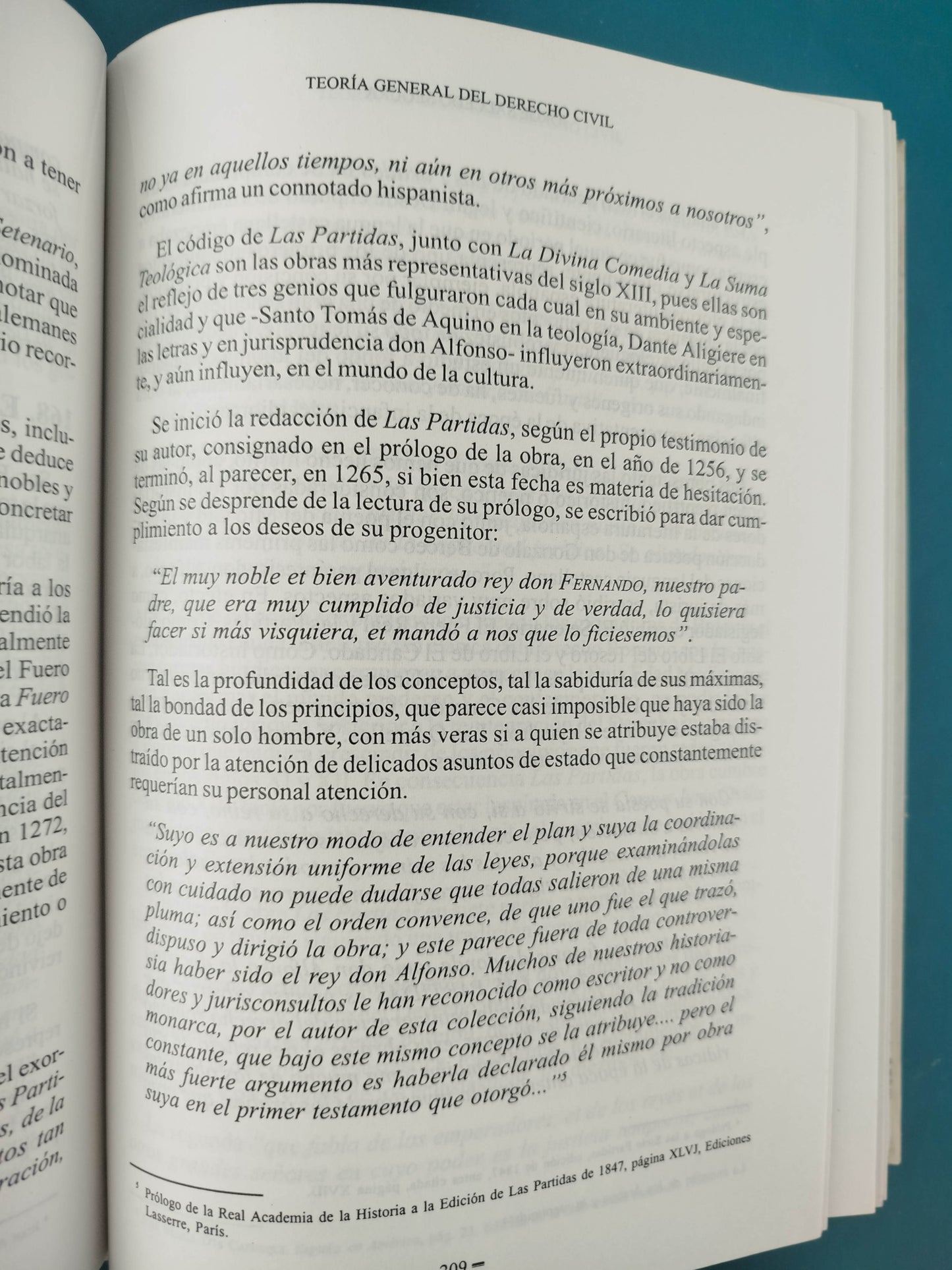 Teoria General del Derecho Civil tomo I