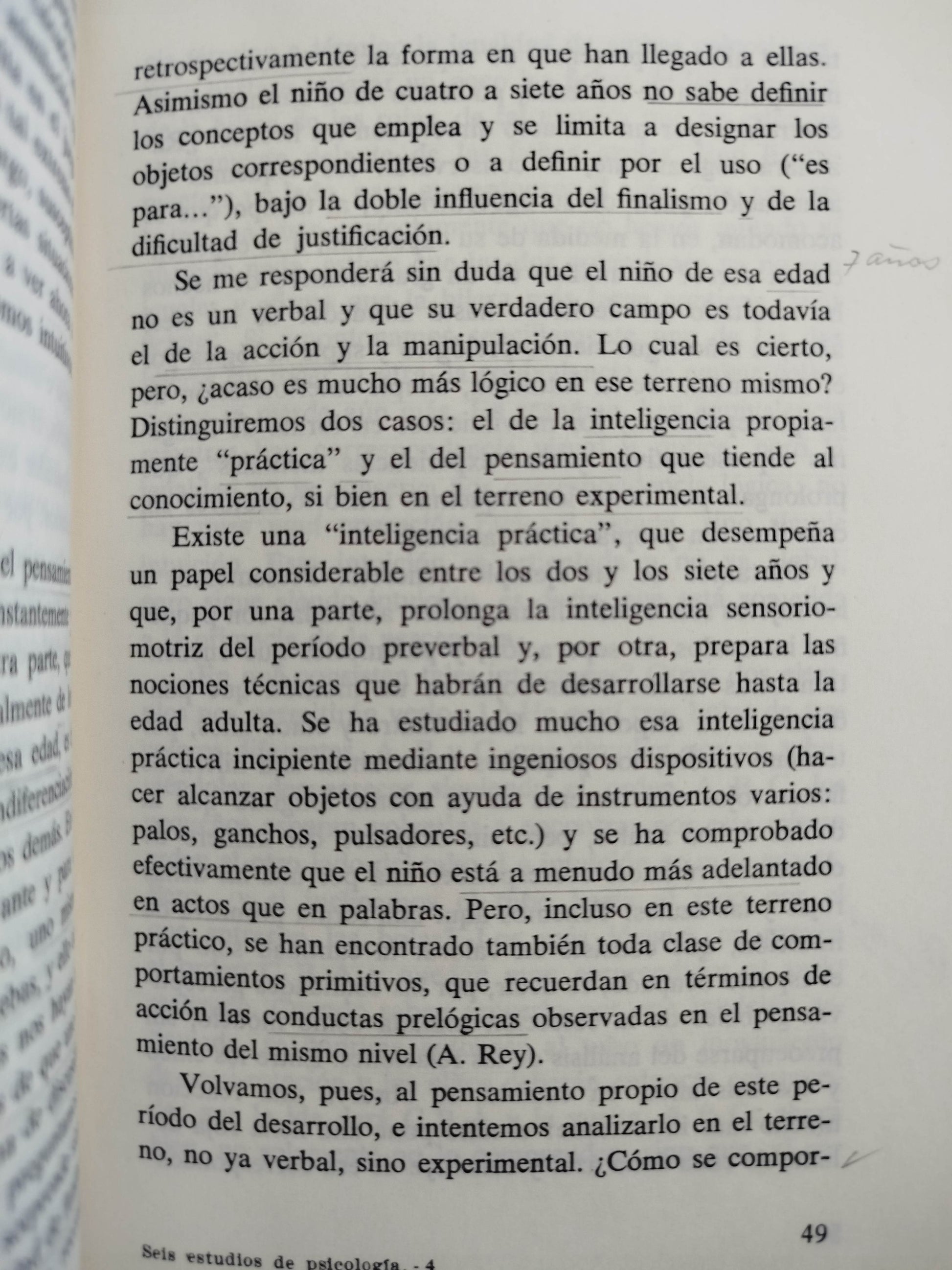 Seis estudios de psicología by Jean Piaget