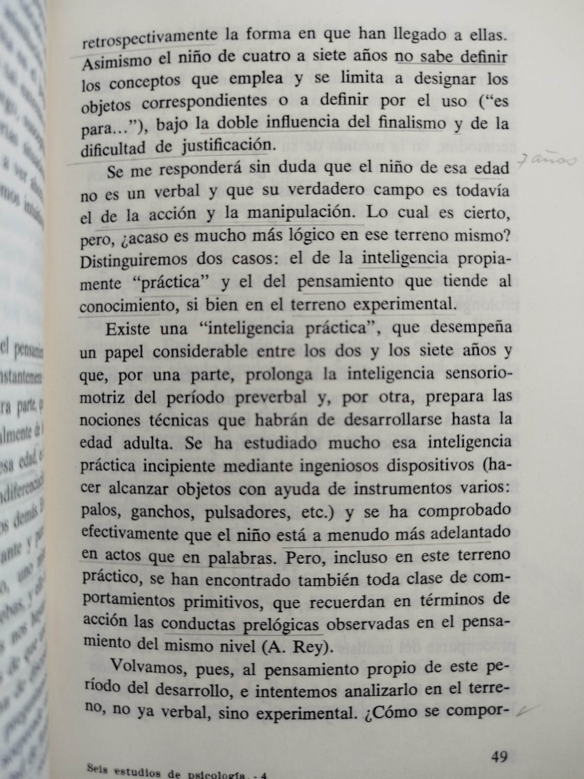 Seis estudios de psicología by Jean Piaget