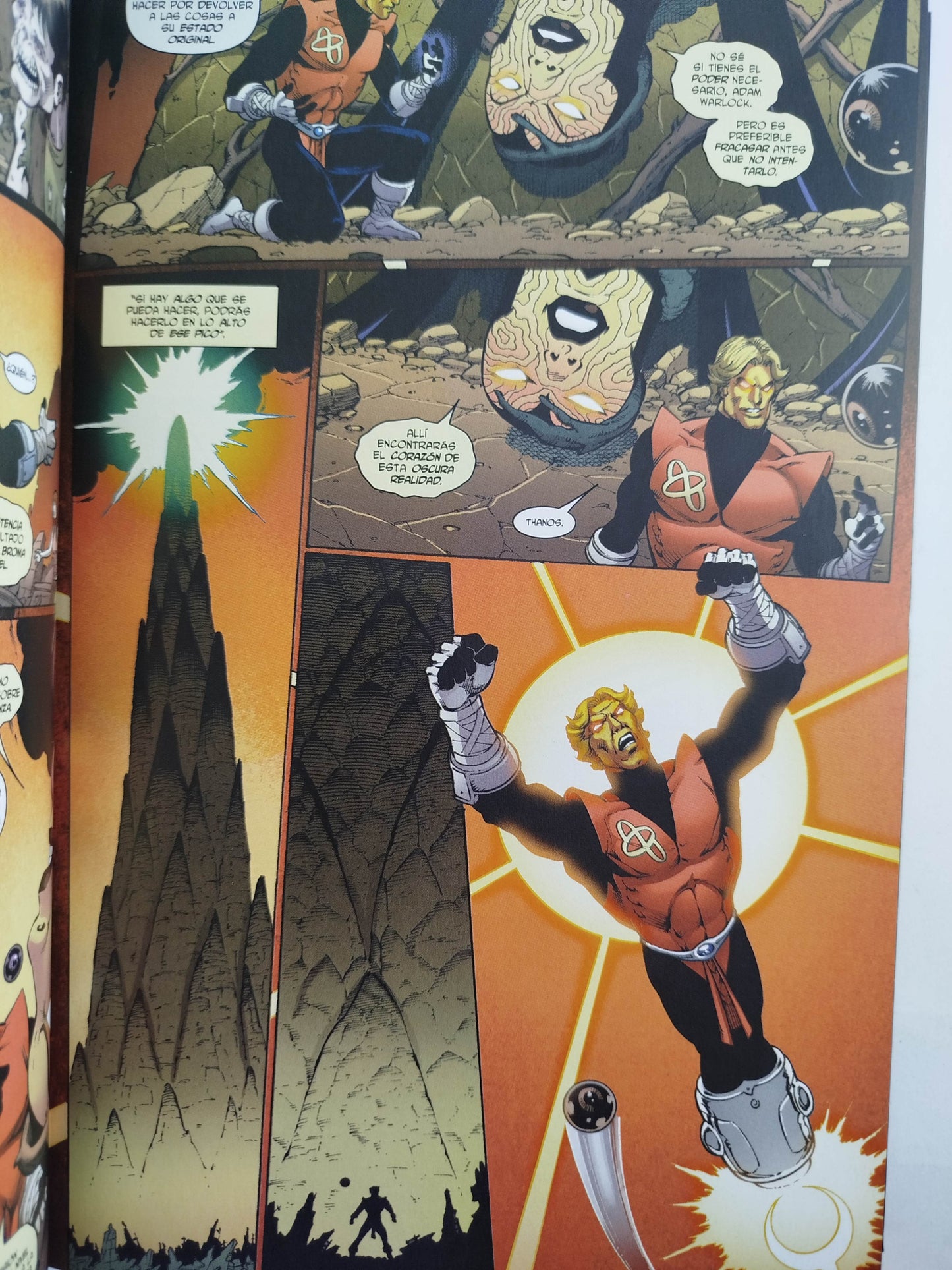 Thanos la primera nueva trilogía by Jim Starlin Alan Davis