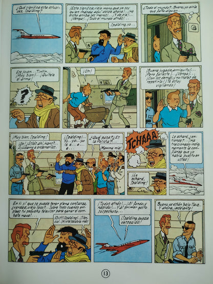 Las aventuras de titin vuelo 714 para sidney by Hergé