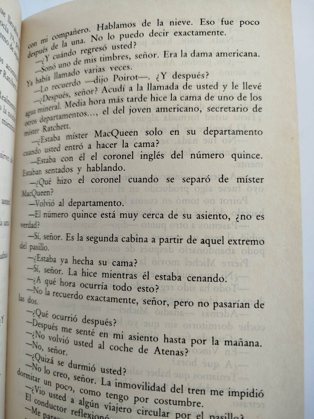 Asesinato en el orient express by Agatha Christie