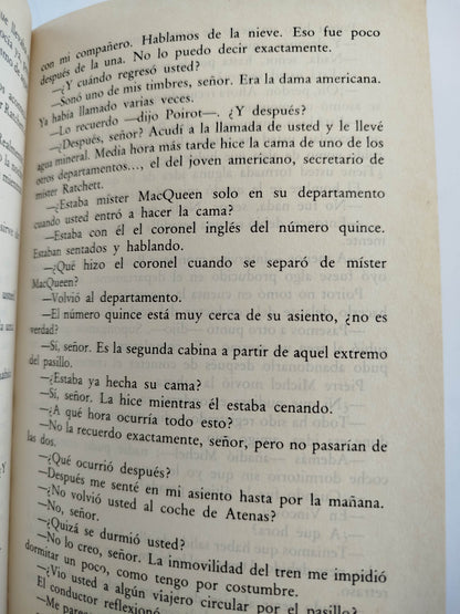 Asesinato en el orient express by Agatha Christie