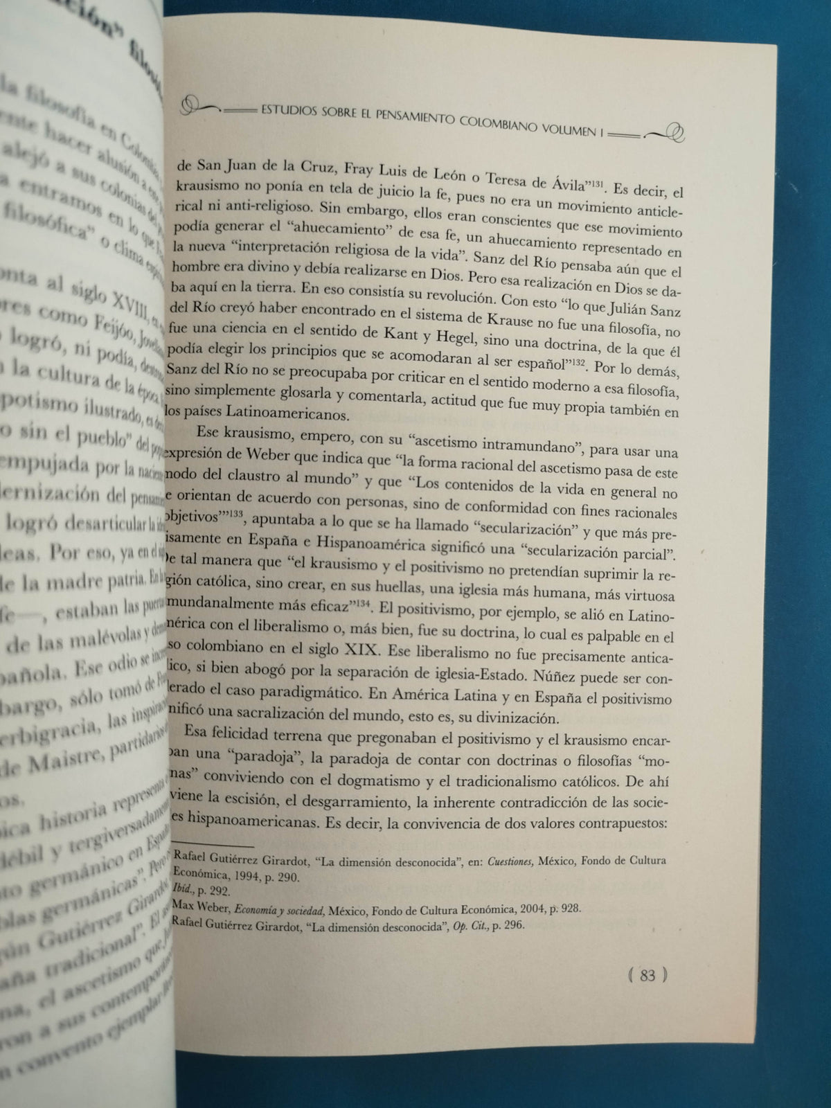 Estudios sobre el pensamiento colombiano. Volumen I by Damian Pachon Soto
