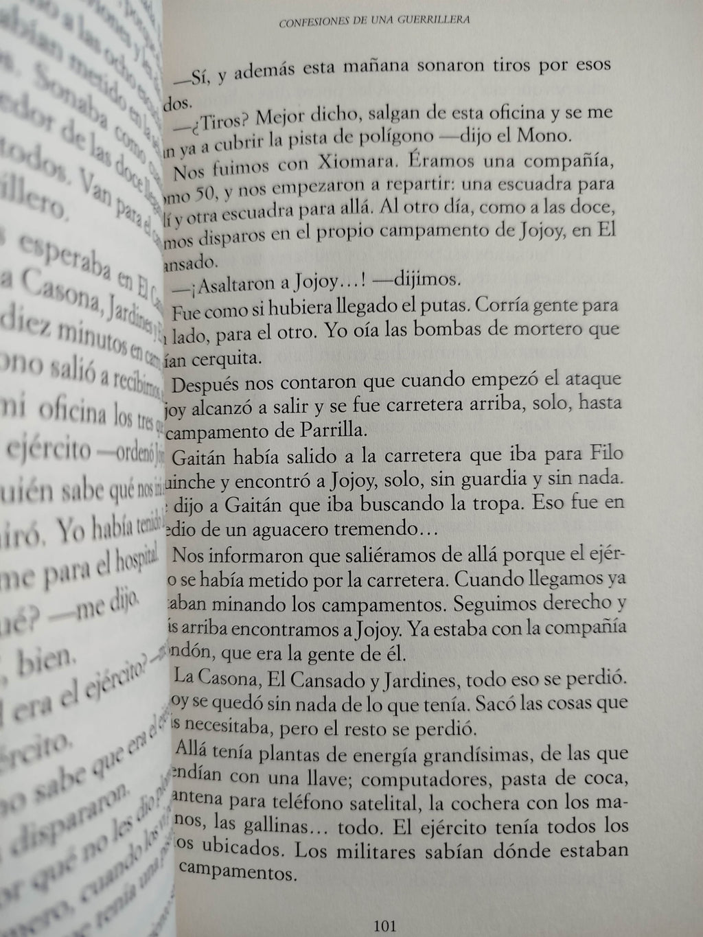 Confesiones de Una Guerrillera by zenaida rueda