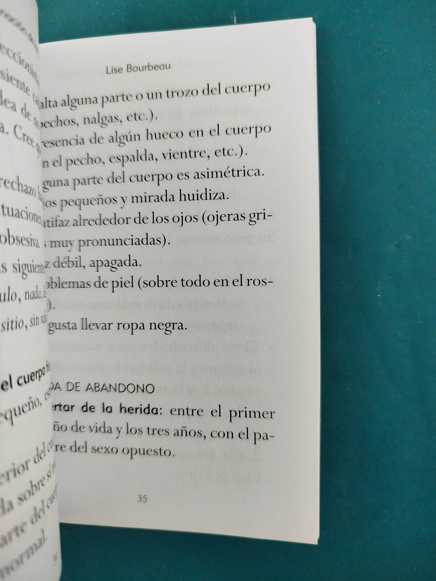 Cartas de La Sanación de las Cinco Heridas