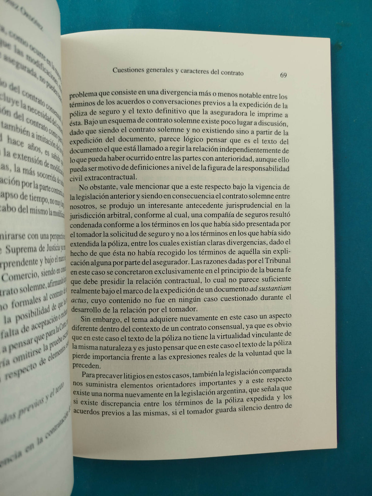 Cuestiones generales y caracteres del contrato by Andrés E Ordóñez
