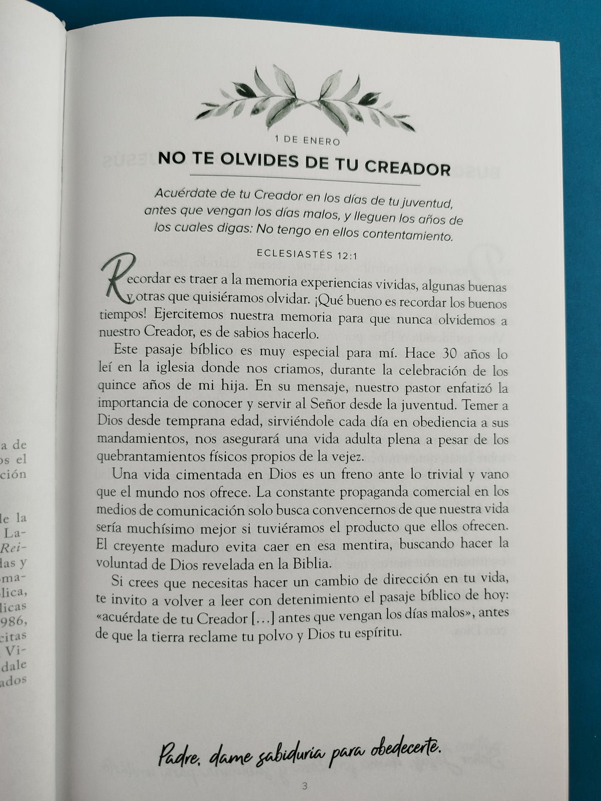 Un año en su presencia by Varios