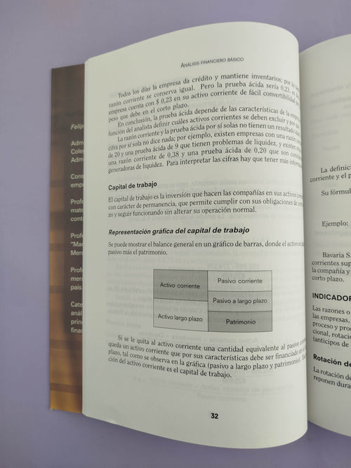 Análisis financiero básico by Felipe Jaramillo Vallejo