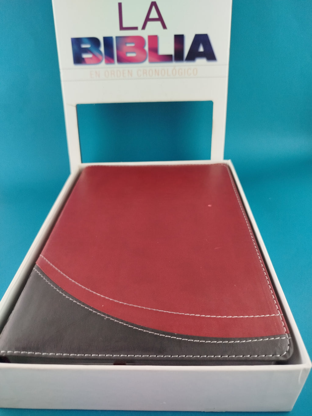 Biblia Rvr En Orden Cronológico Ed. Lujo Duo Tono by libreriatroya.com