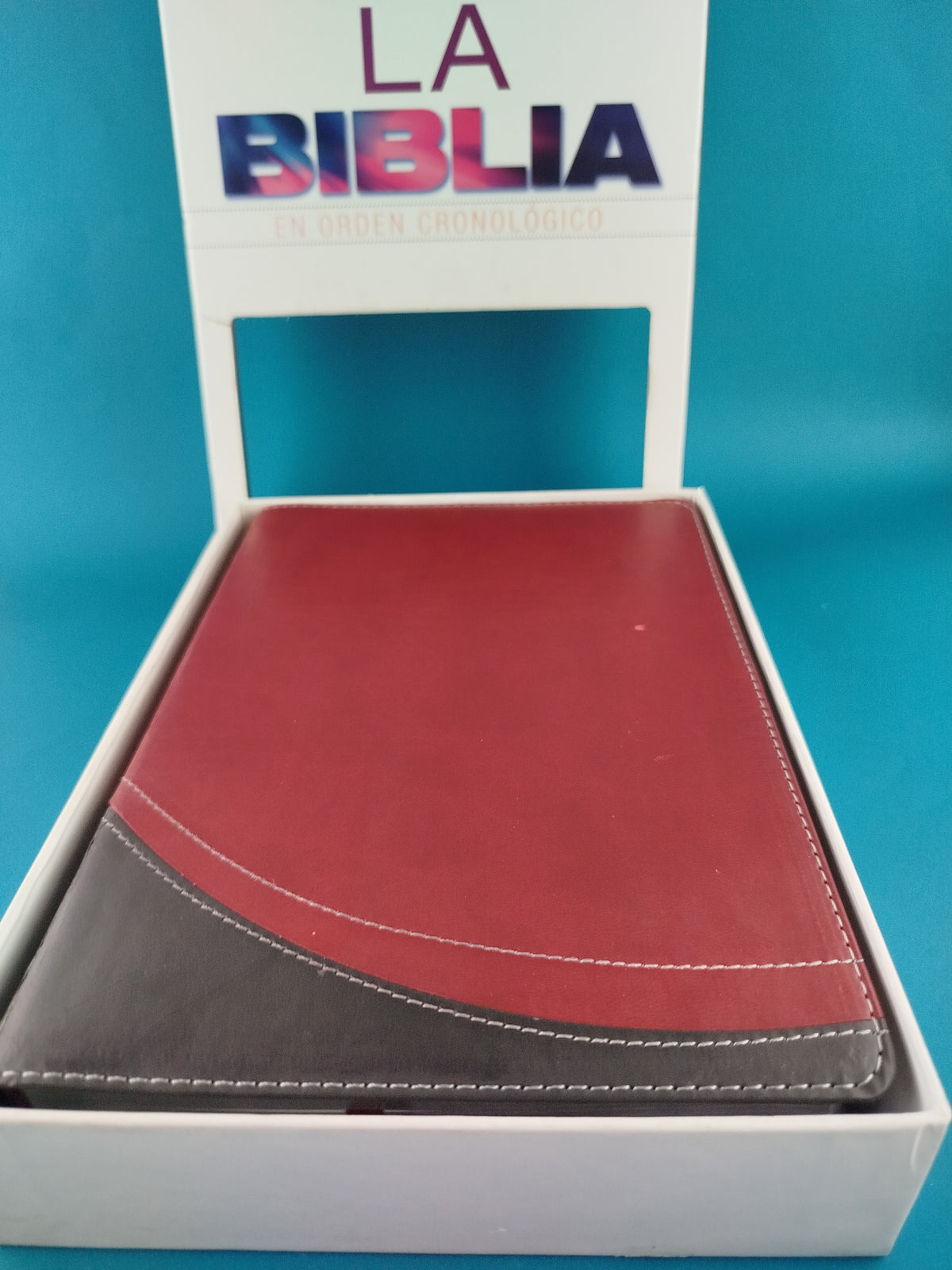 Biblia Rvr En Orden Cronológico Ed. Lujo Duo Tono by libreriatroya.com