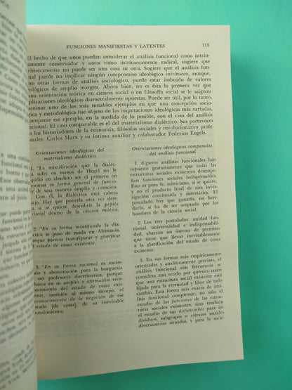 Teoría y Estructura Sociales