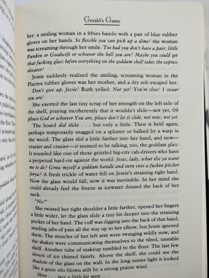 Gerald's game by Stephen King