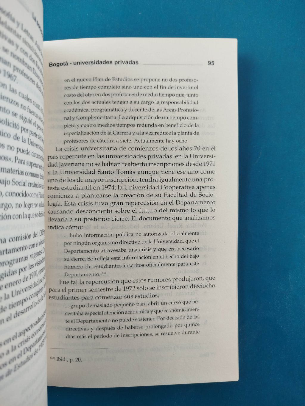 La Sociologia En Colombia by Asociacion Colombiana de Sociologia