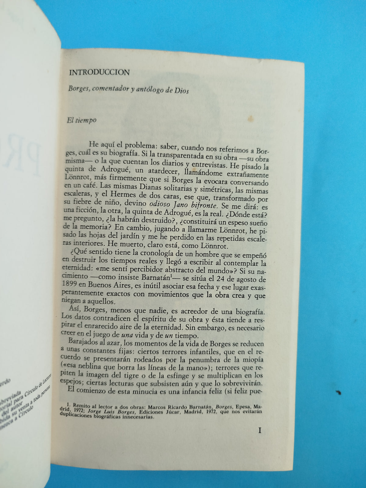 Prosa by Jorge Luis Borges