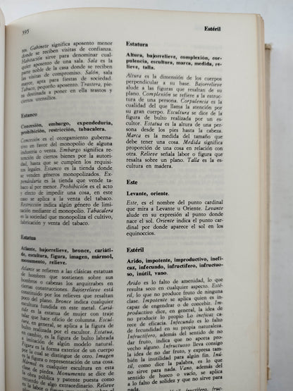 Diccionario Razonado De Sinonimos Y Contrarios by Jose Ma Zainqui