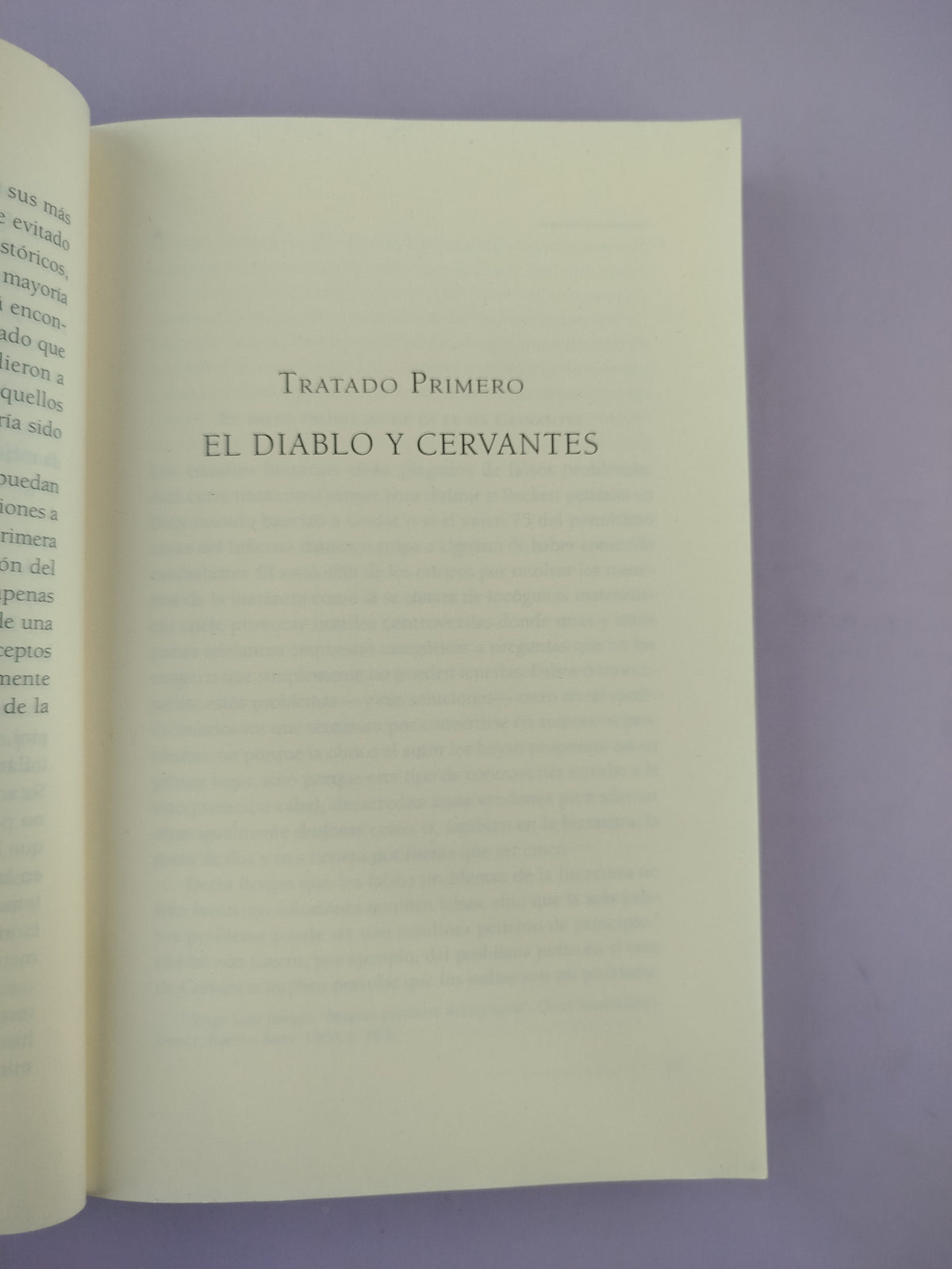 El diablo y Cervantes by Ignacio Padilla