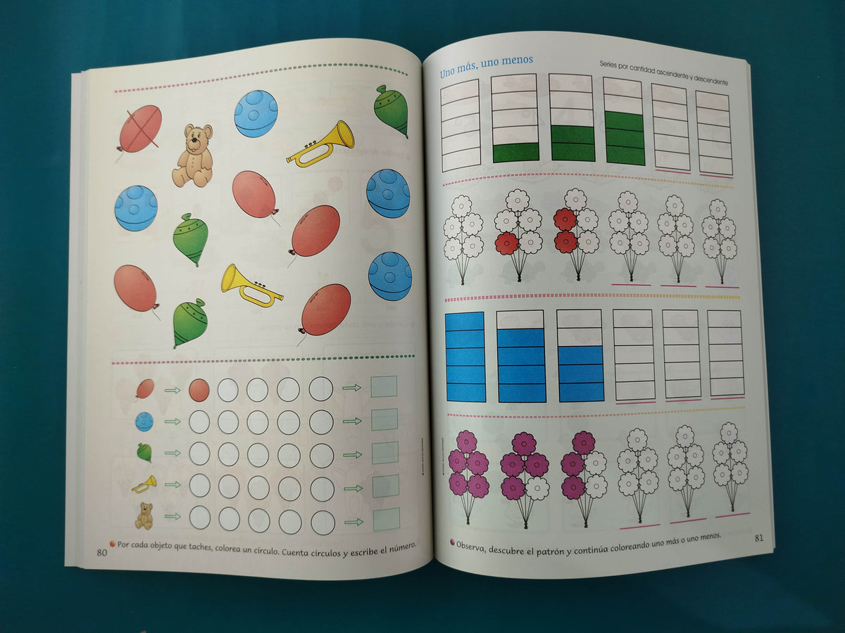 Geniecitos B matemáticas preescolar by Varios