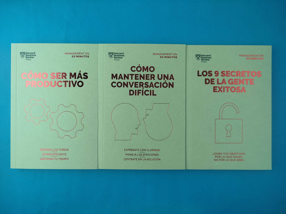 Estuche liderazgo management en 20 minutos by Harvard business review