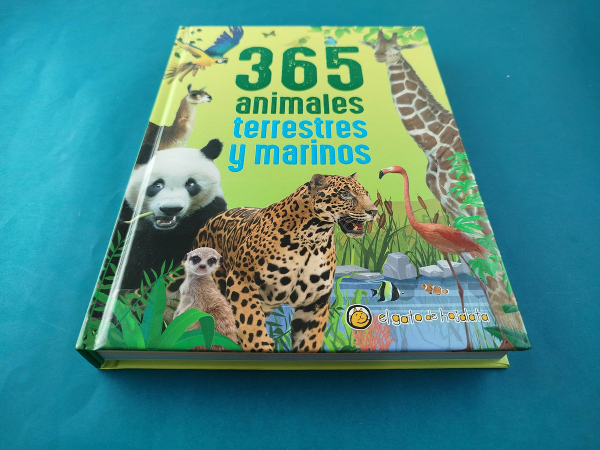 365 animales terrestres y marinos by varios Autores