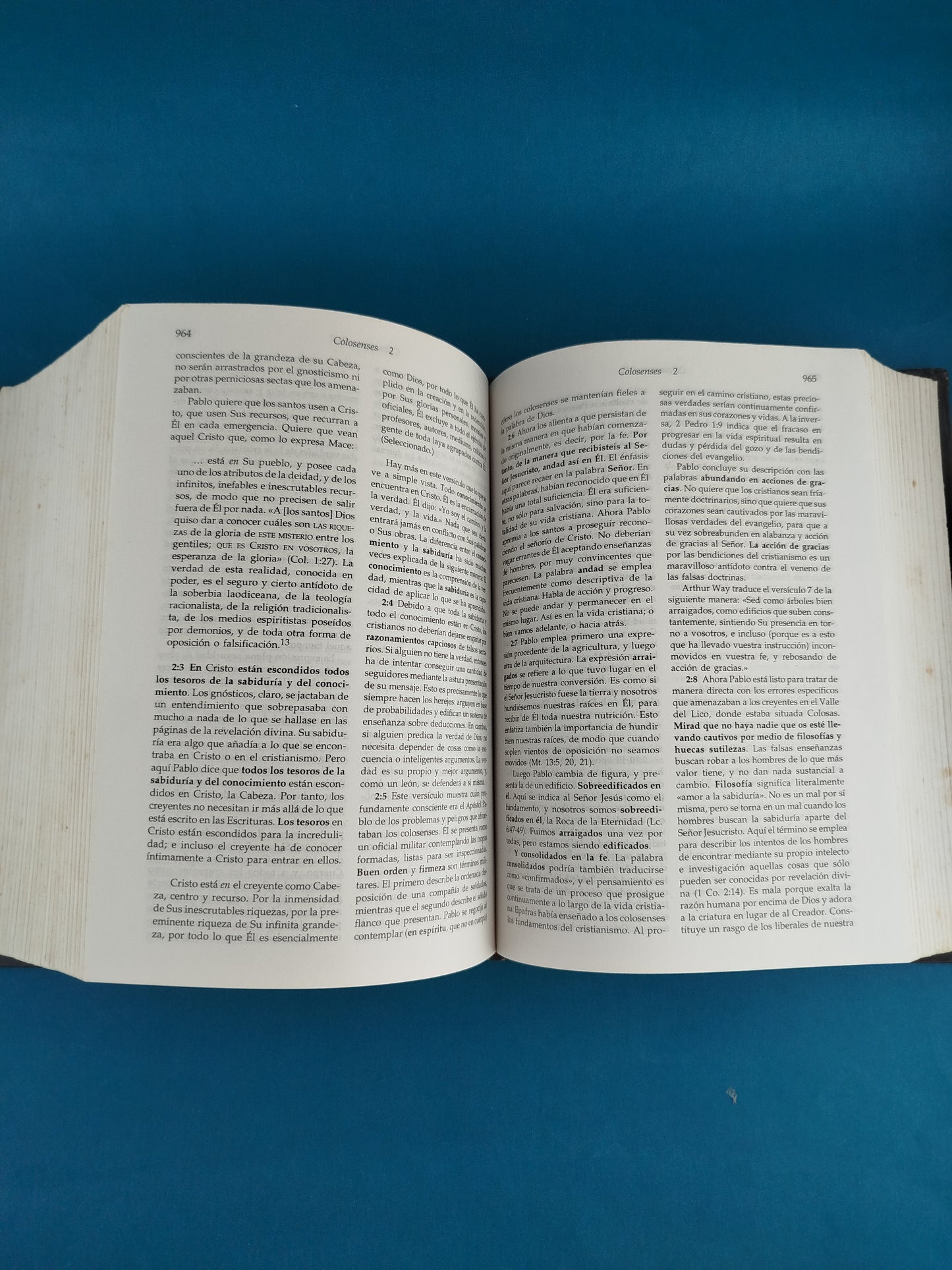 Comentario al nuevo testamento