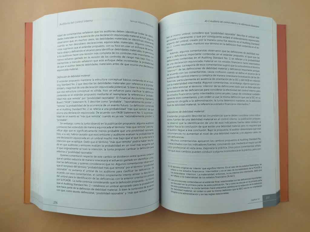Auditoría del control interno by Samuel Alberto Mantilla Blanco