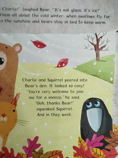 Charlie Crow in the Snow by Paula Metcalf -Cally Johnson-Isaacs