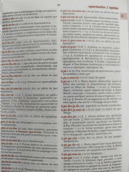 Diccionario essencial da lingua portuguesa by Luis Antonio Sacconi