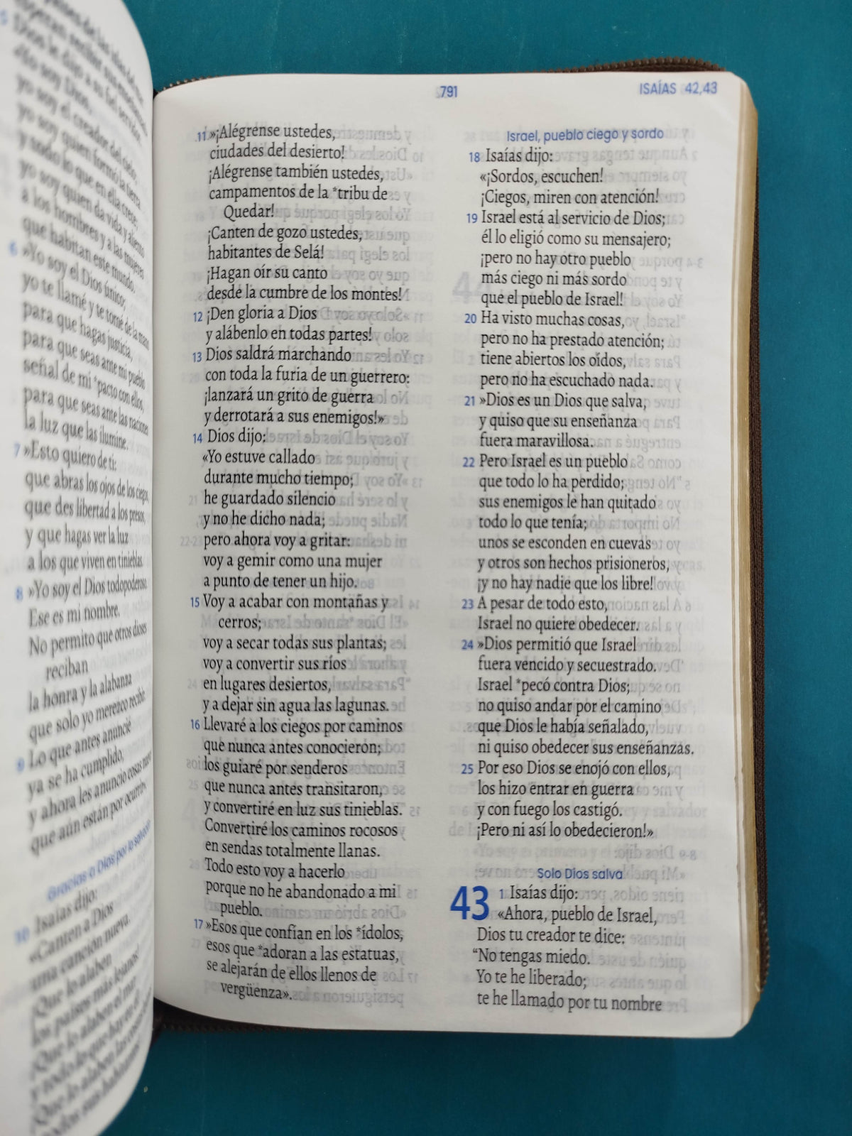 Biblia tla café con cierre Letra 11pts by Traducción en lenguaje actual