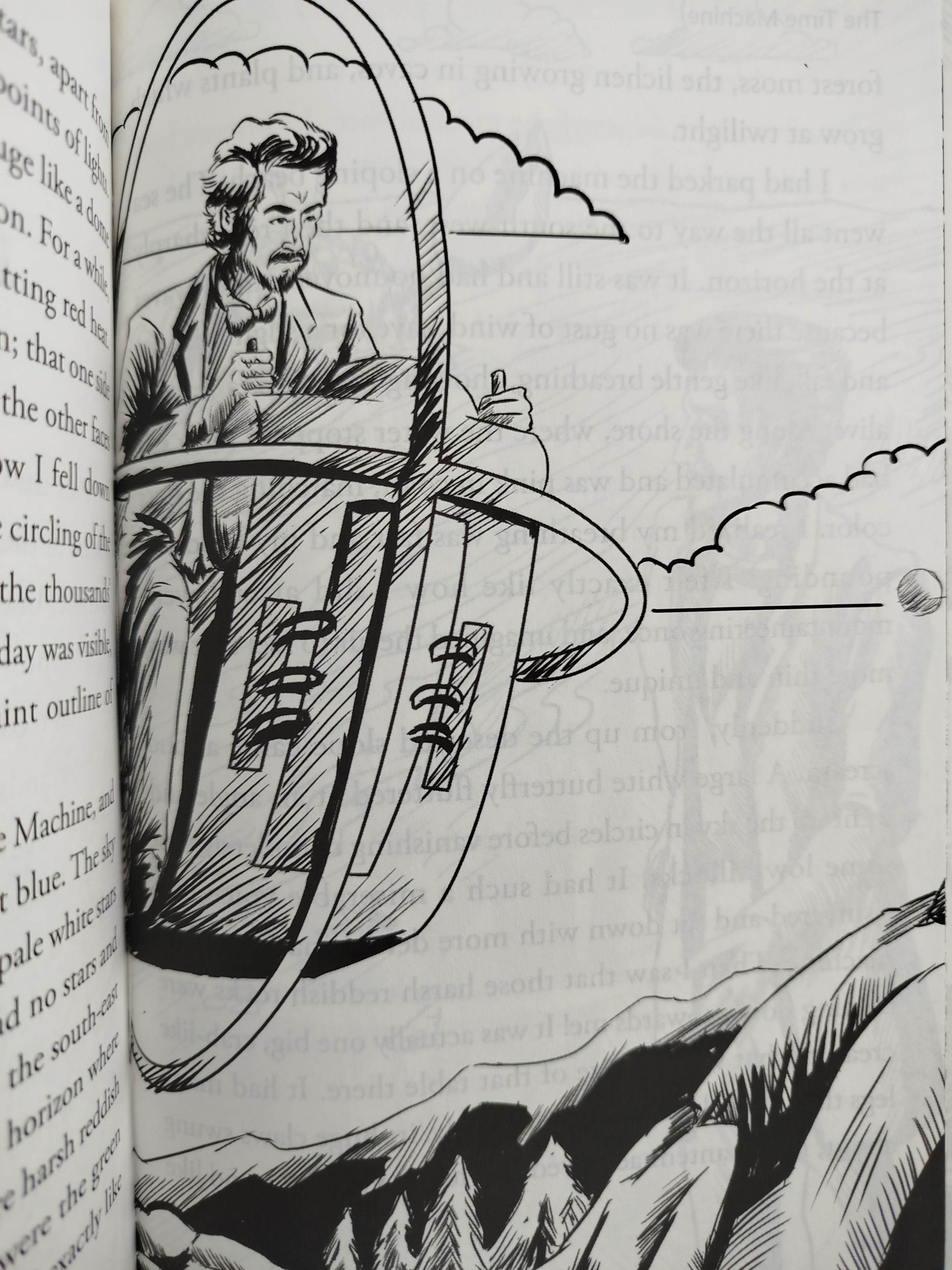 The time machine by Herbert George Wells