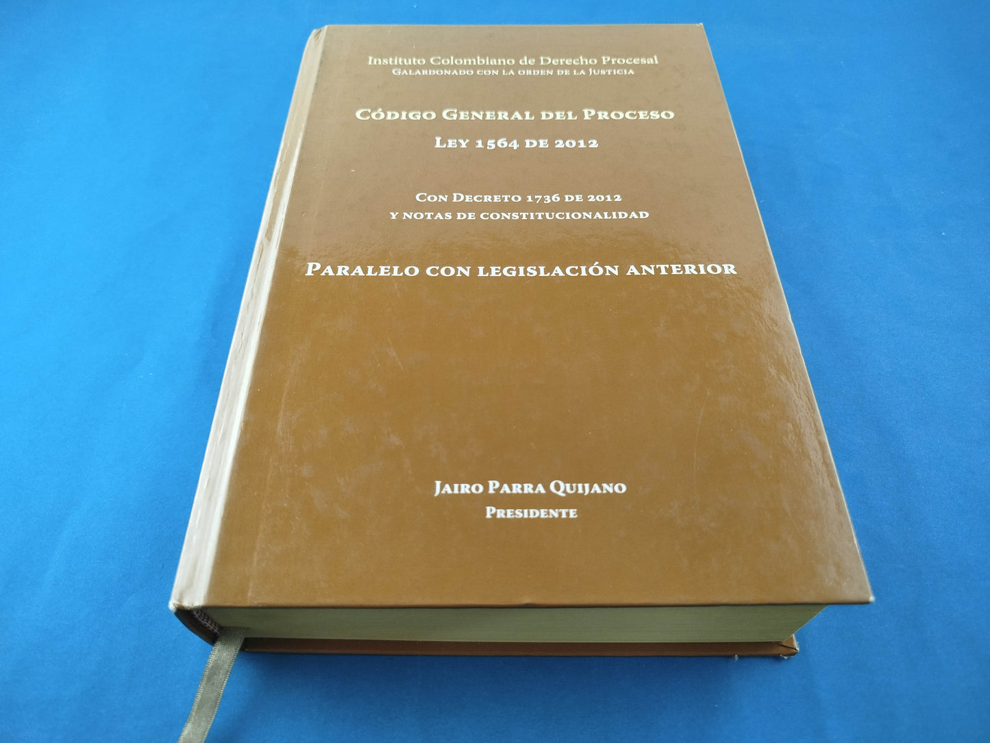 Código General del Proceso Ley 1564 de 2012