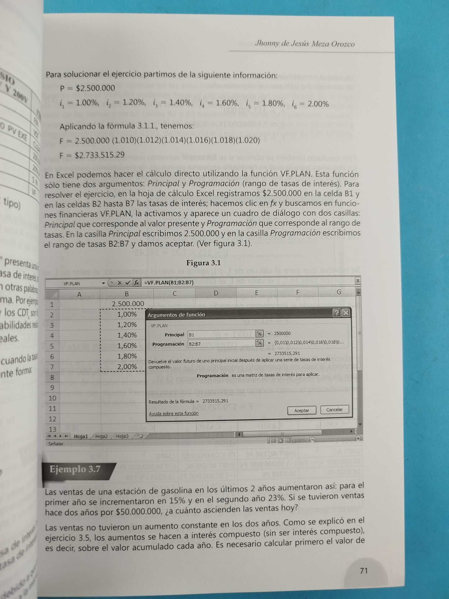 Matemáticas financieras aplicadas. Uso de las calculadoras financieras y excel