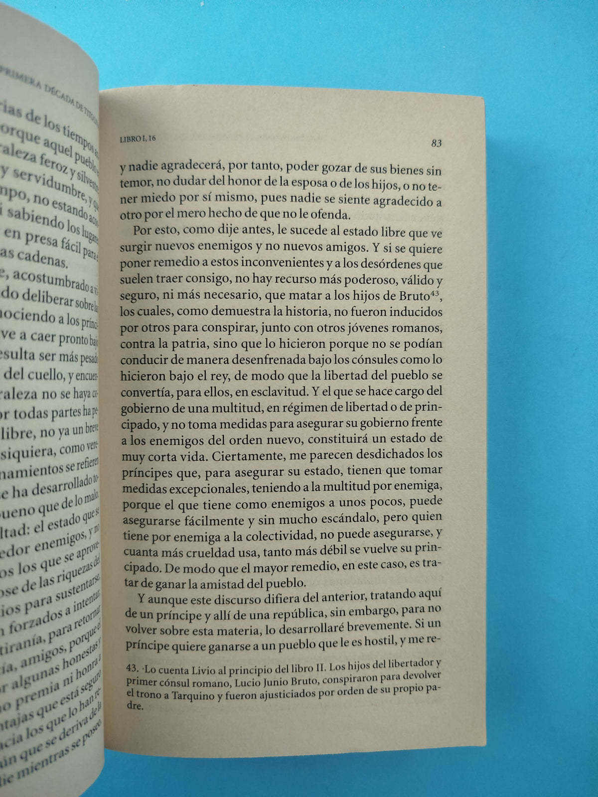 Discursos sobre la primera década de Tito Livio by Nicolás Maquiavelo