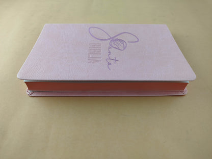 Biblia tipo agenda rosada by Reina Valera 1960
