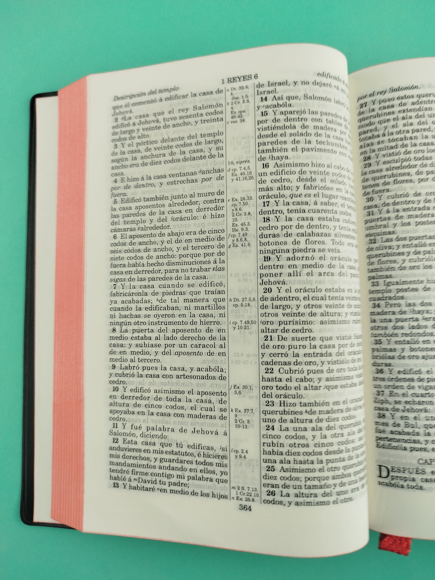 Biblia negra canto rojo RVR 1909 by Reina Valera 1960