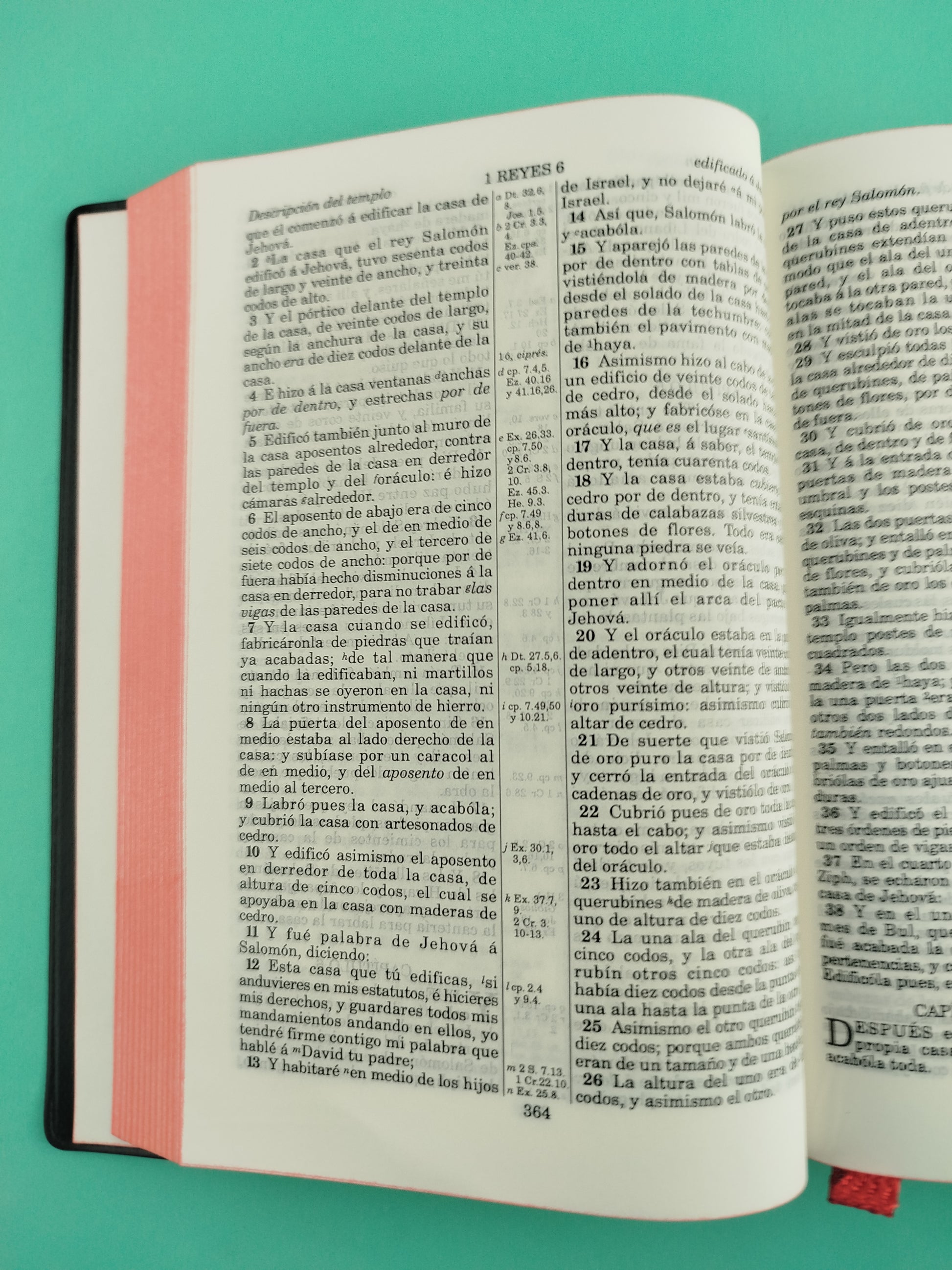 Biblia negra canto rojo RVR 1909 by Reina Valera 1960