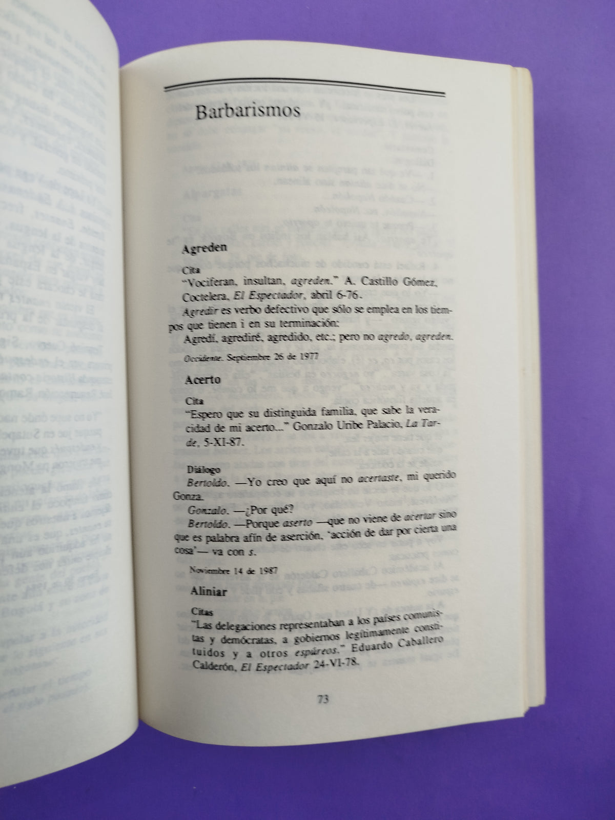 Gazaperas gramaticales by Argos