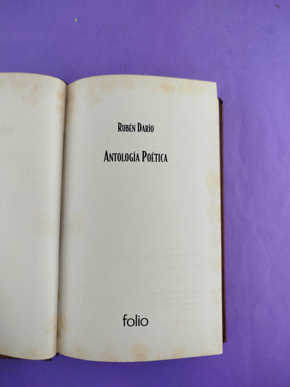 Antología poética by Rubén Darío
