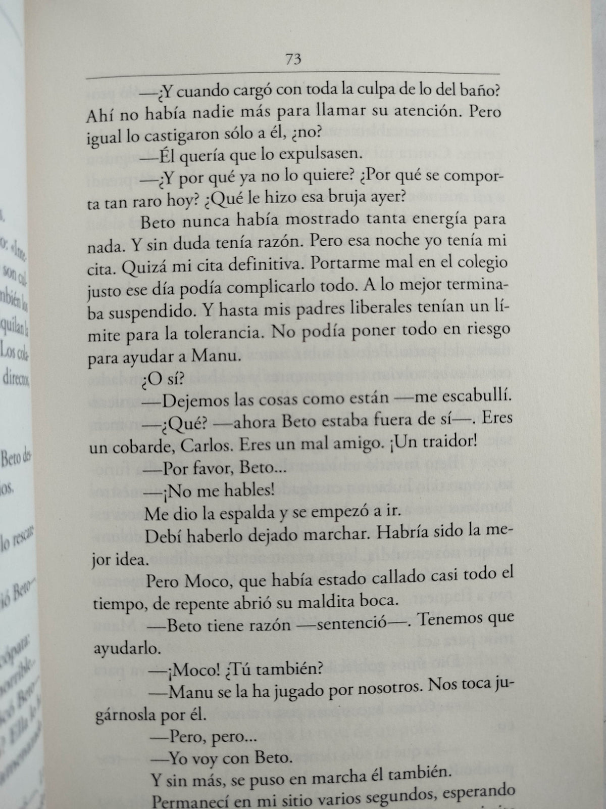 La noche de los afileres by Santiago Roncagliolo