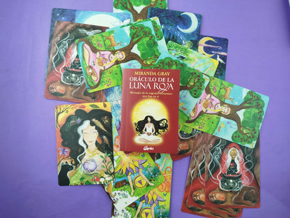 Oráculo de la Luna Roja Mensajes de lo sagrado femenino que hay en ti