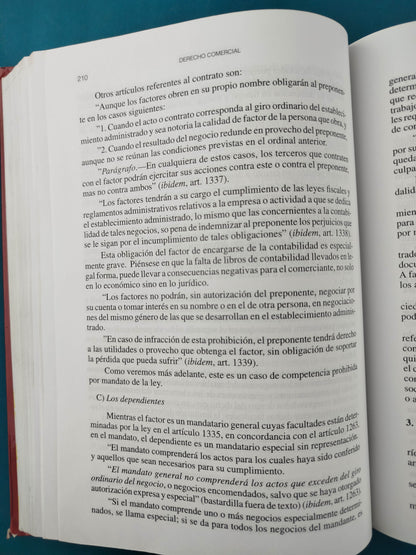 Derecho comercial parte general