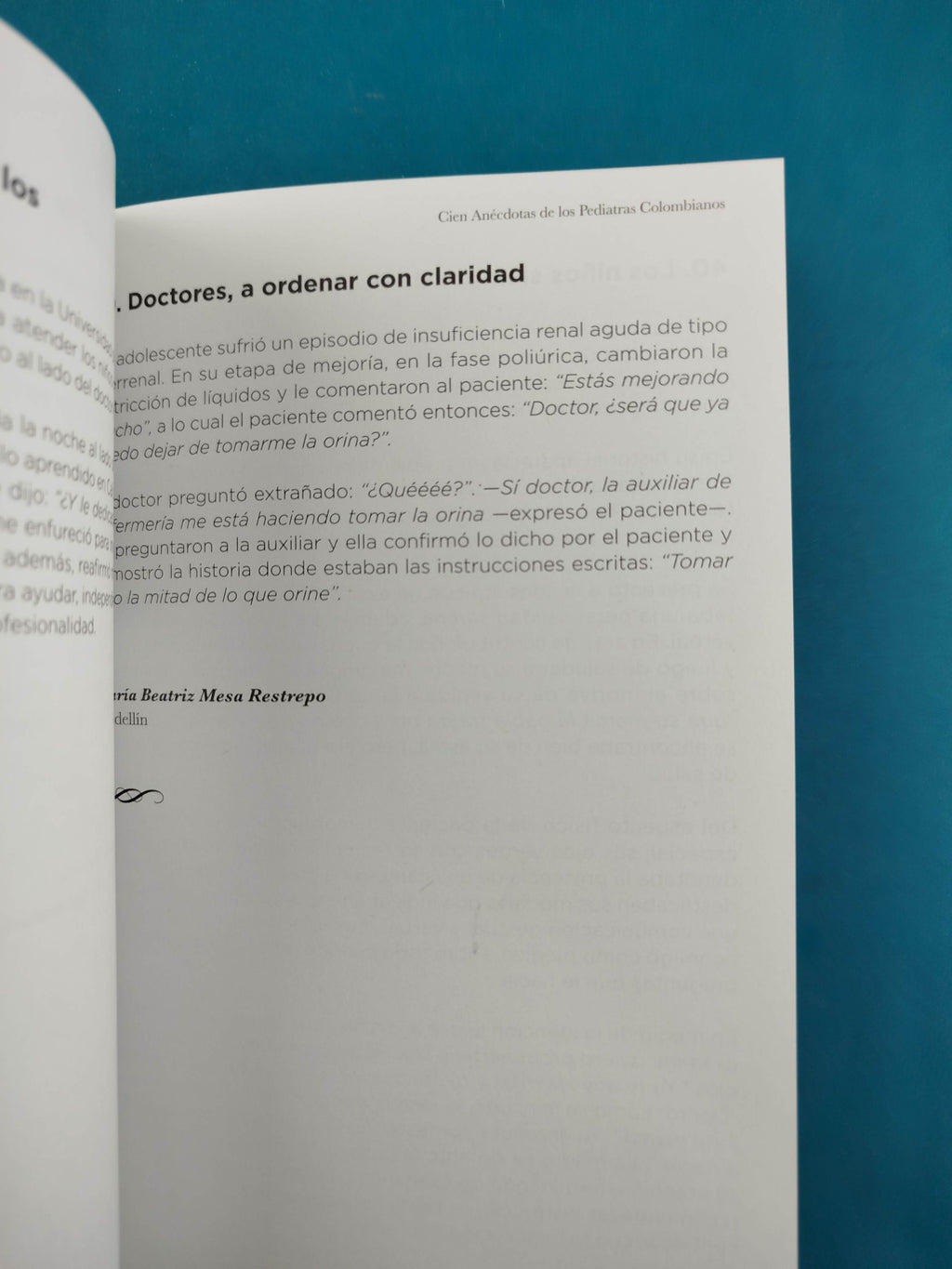 Cien anécdotas de los pediatras colombiano by Juan Fernando Gómez Ramírez