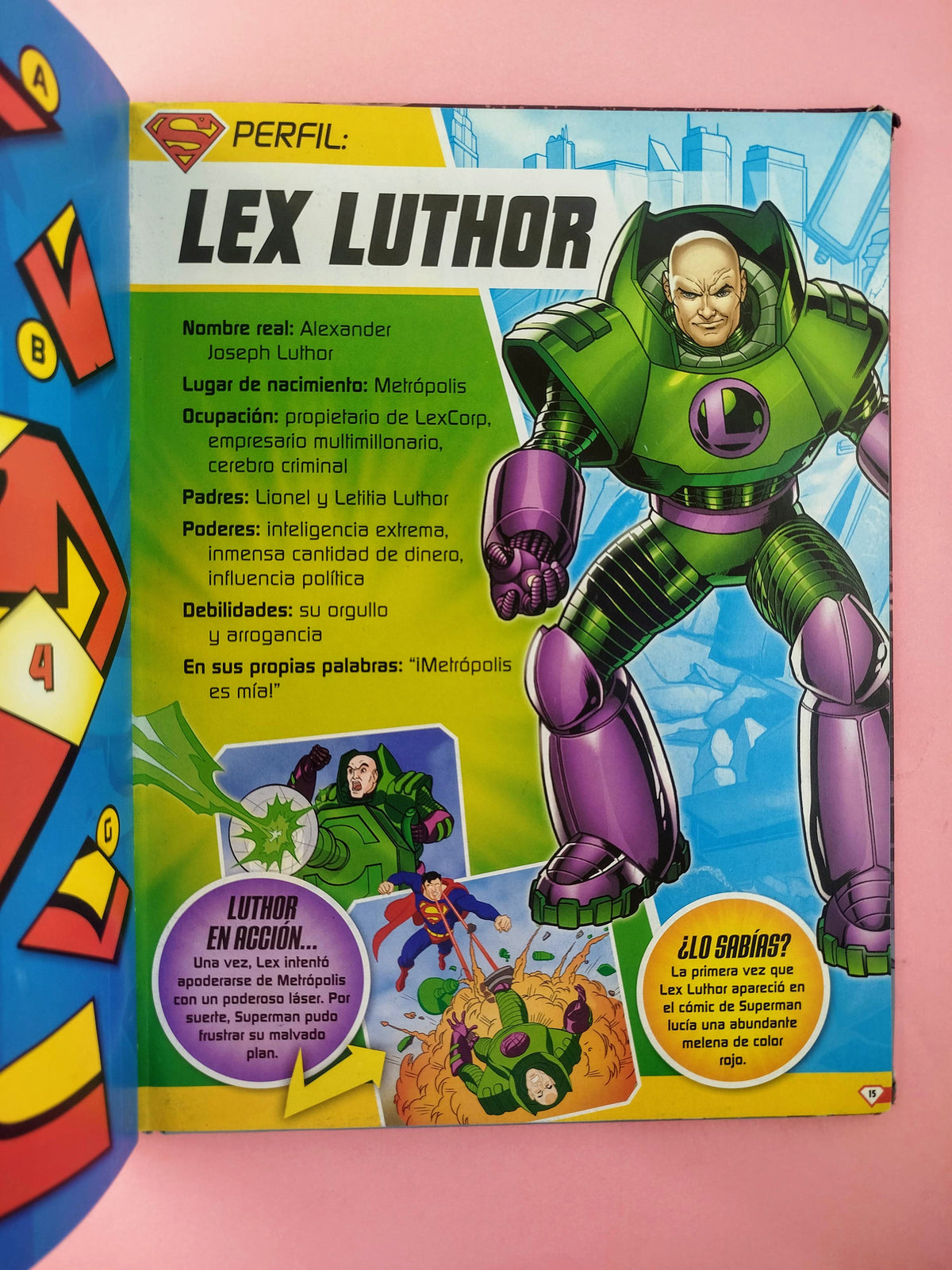 Superman grandes pasatiempos by DC comics