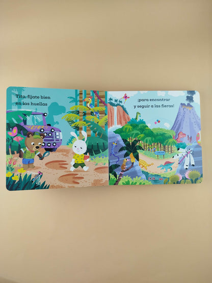 Osito Tito Safari de dinosaurios