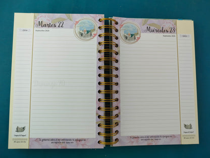 Agenda Ovejitas 2026 En Ti Confio Señor Verde