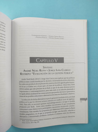 Fundamentos de Gestión y Políticas Públicas