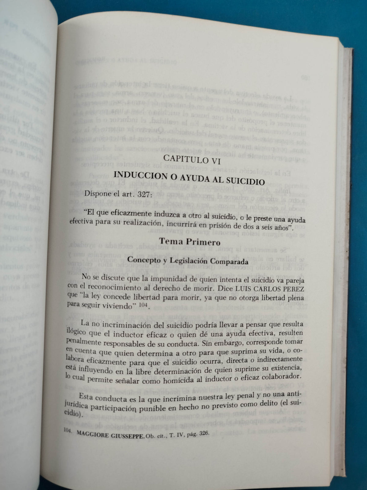 Delitos Contra La Vida Y La Integridad Personal by Humberto Barrera DOminguez