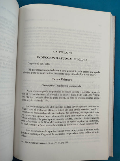 Delitos Contra La Vida Y La Integridad Personal