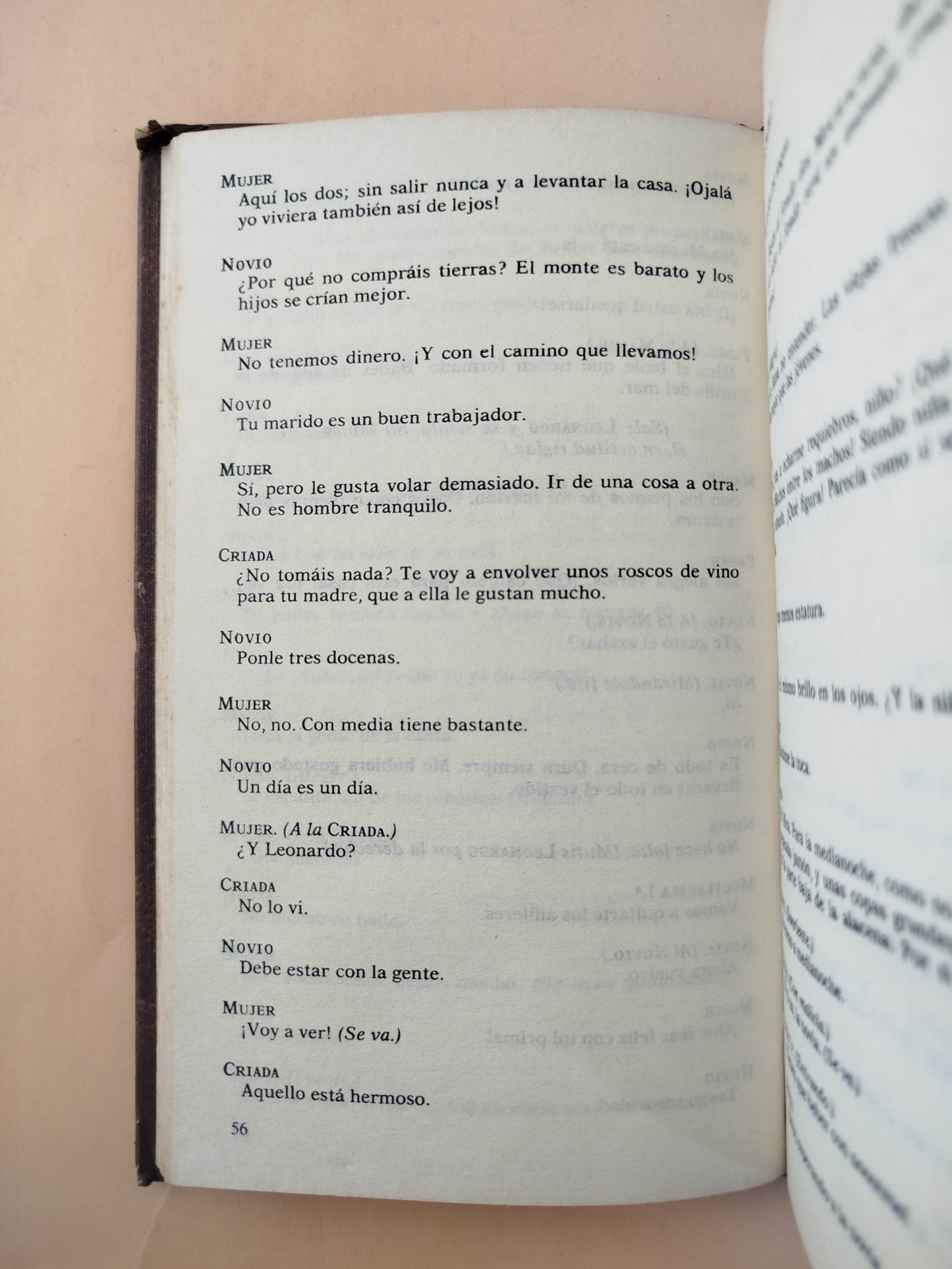 Bodas de sangre Yerma